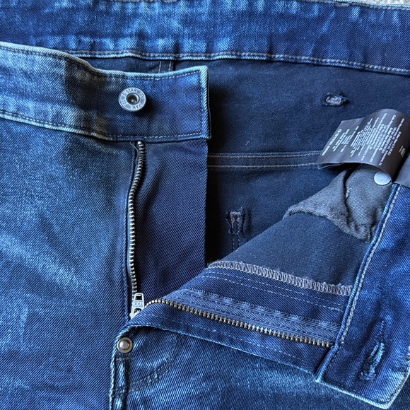 G-Star Dark Blue Skinny Jeans for Men - Picture 4 of 5